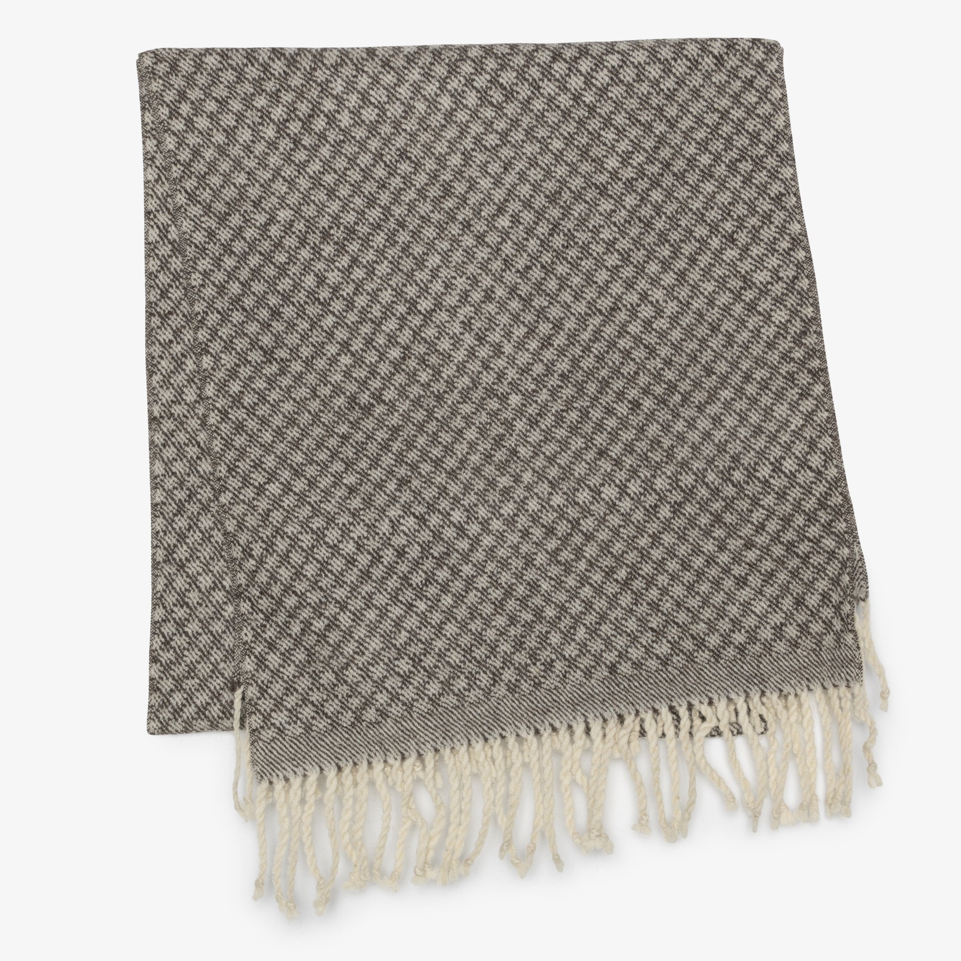 NATURAL SHEEP GREY MIX CHECKERED