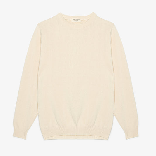 Pull classique en coton